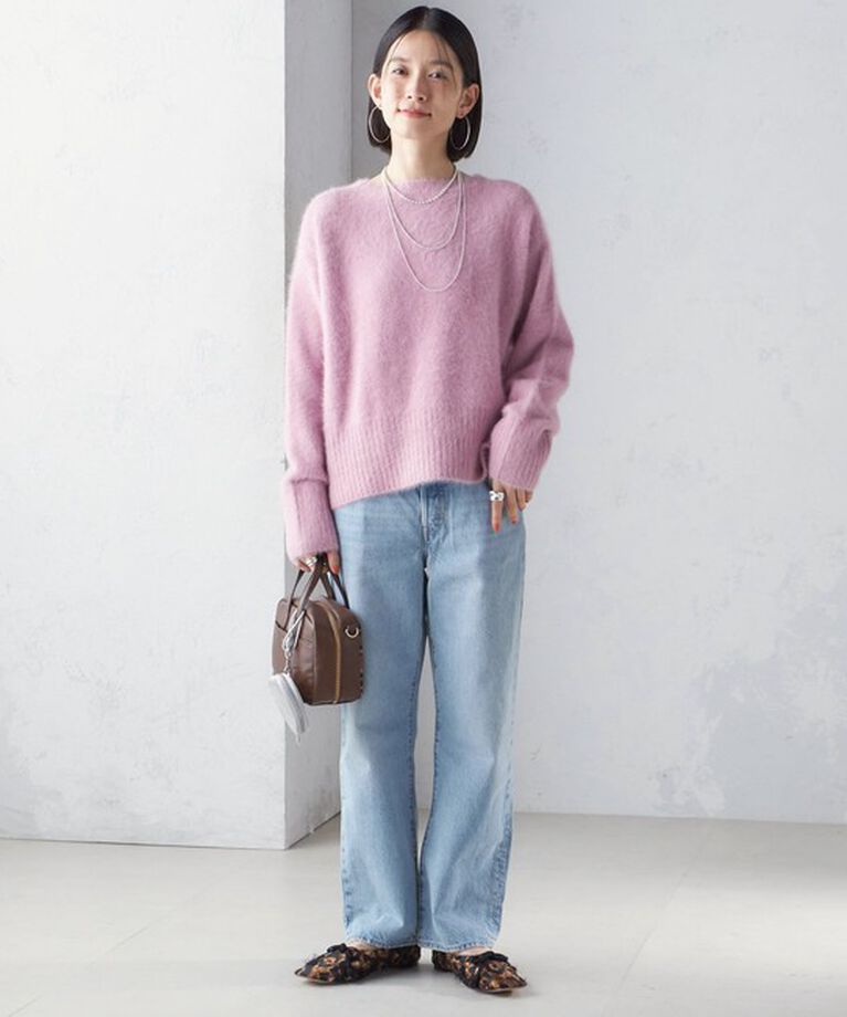 SHIPS for women「〈手洗い可能〉FOX クルーネック プルオーバー」|ニット・セーター|