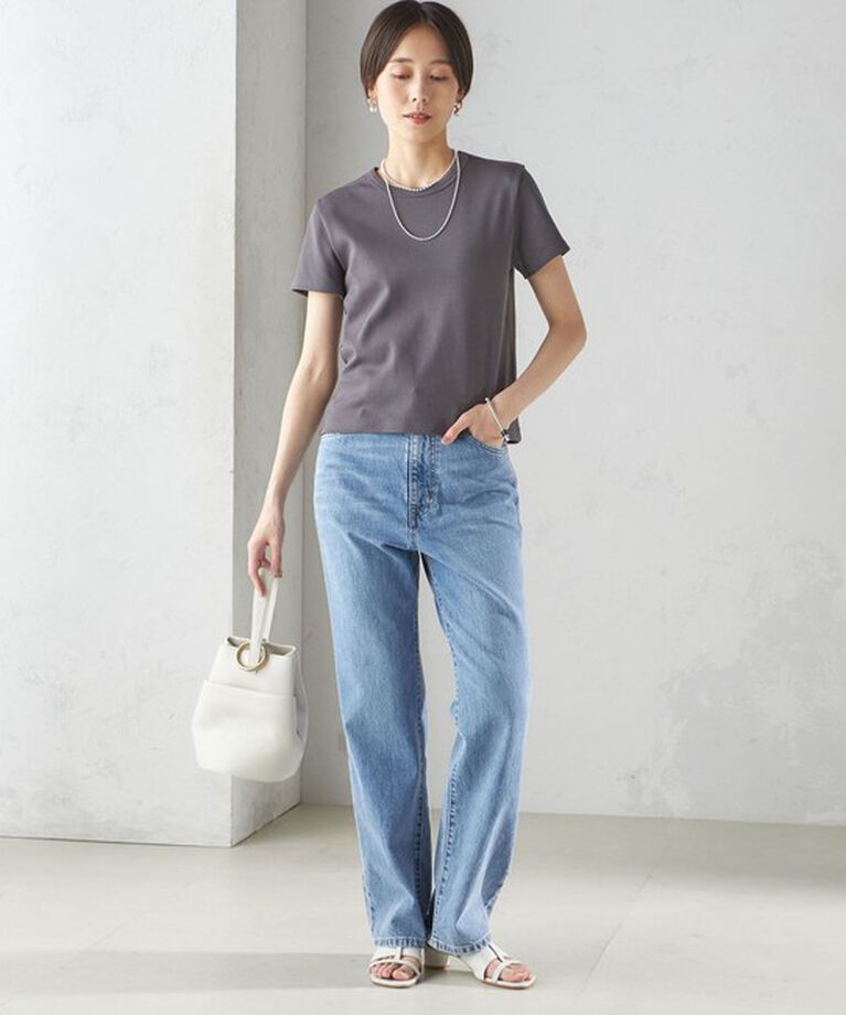 SHIPS for women「オーガニック コットン スムース TEE」|Tシャツ・カットソー|
