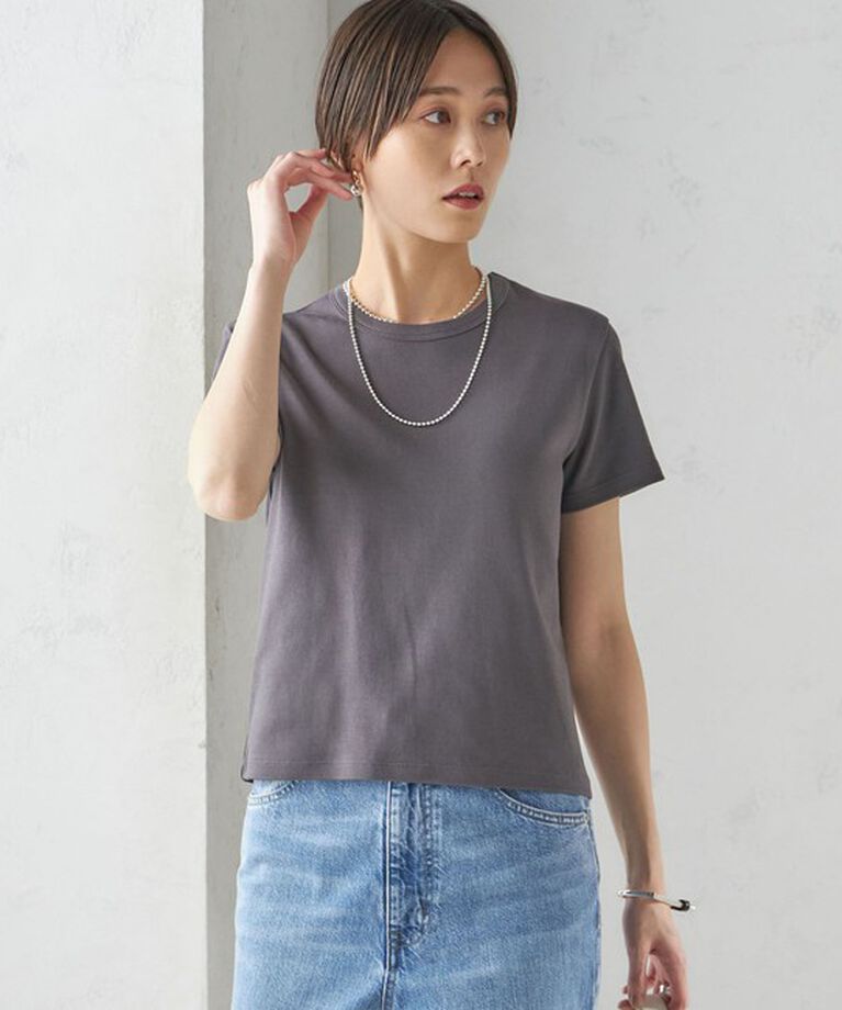 SHIPS for women「オーガニック コットン スムース TEE」|Tシャツ・カットソー|