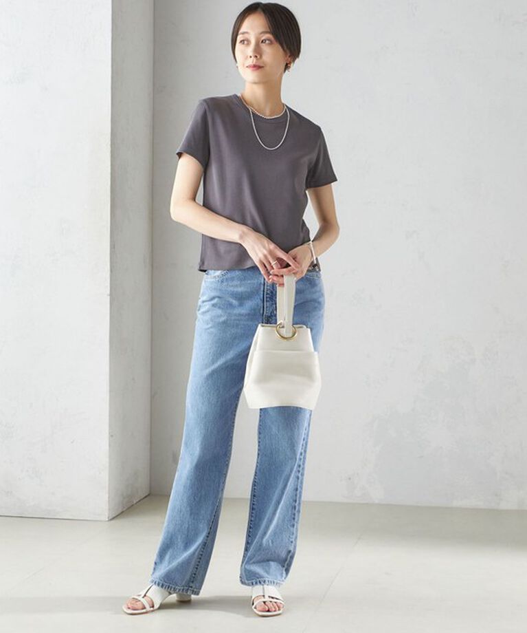 SHIPS for women「オーガニック コットン スムース TEE」|Tシャツ・カットソー|