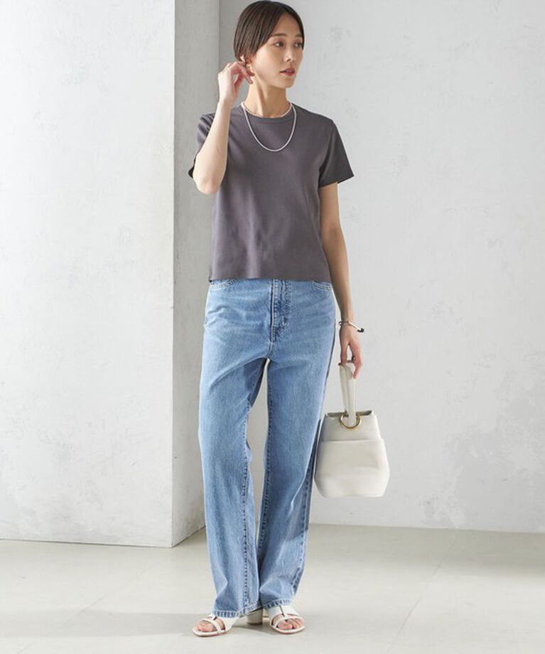 SHIPS for women「オーガニック コットン スムース TEE」|Tシャツ・カットソー|