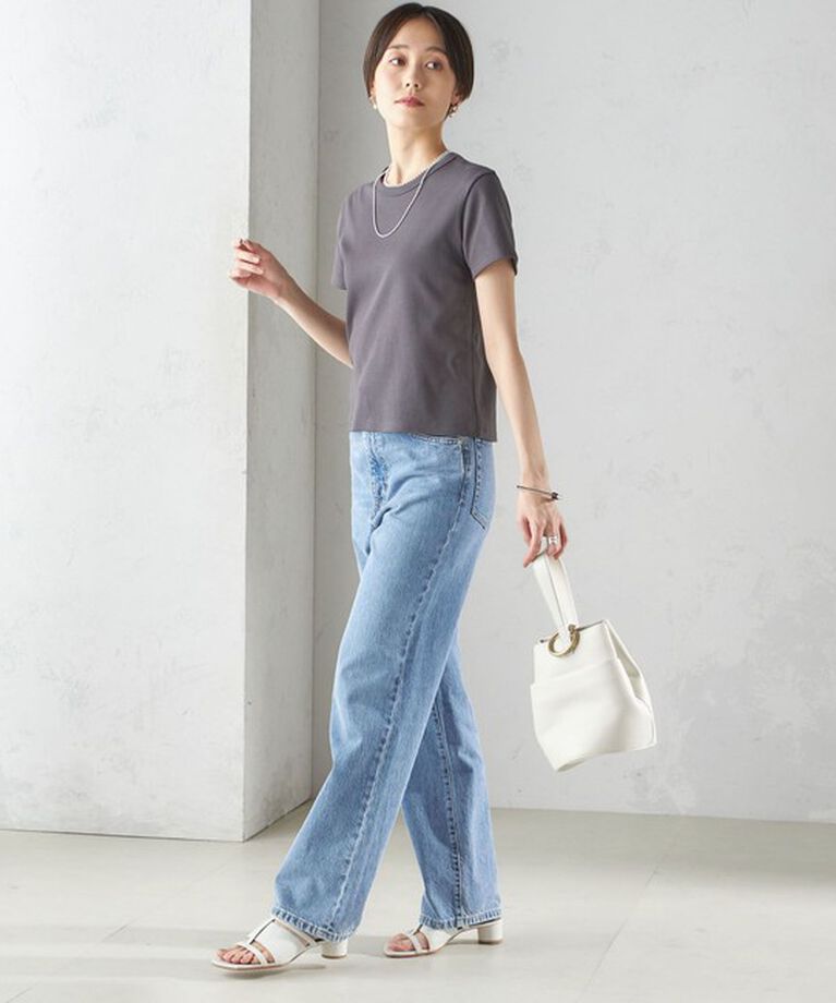 SHIPS for women「オーガニック コットン スムース TEE」|Tシャツ・カットソー|