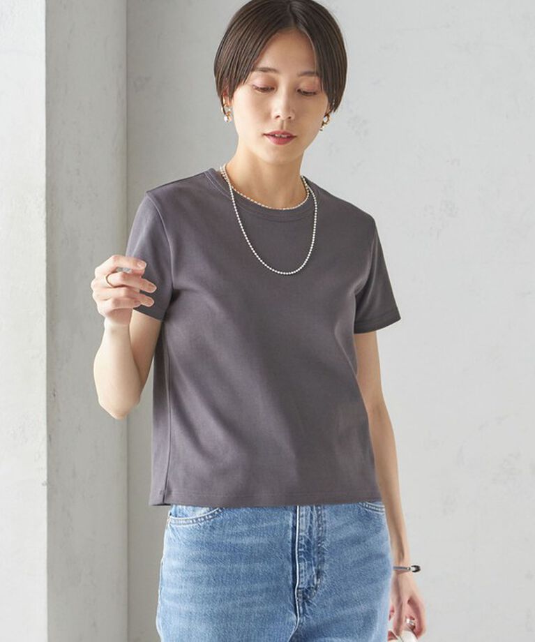 SHIPS for women「オーガニック コットン スムース TEE」|Tシャツ・カットソー|