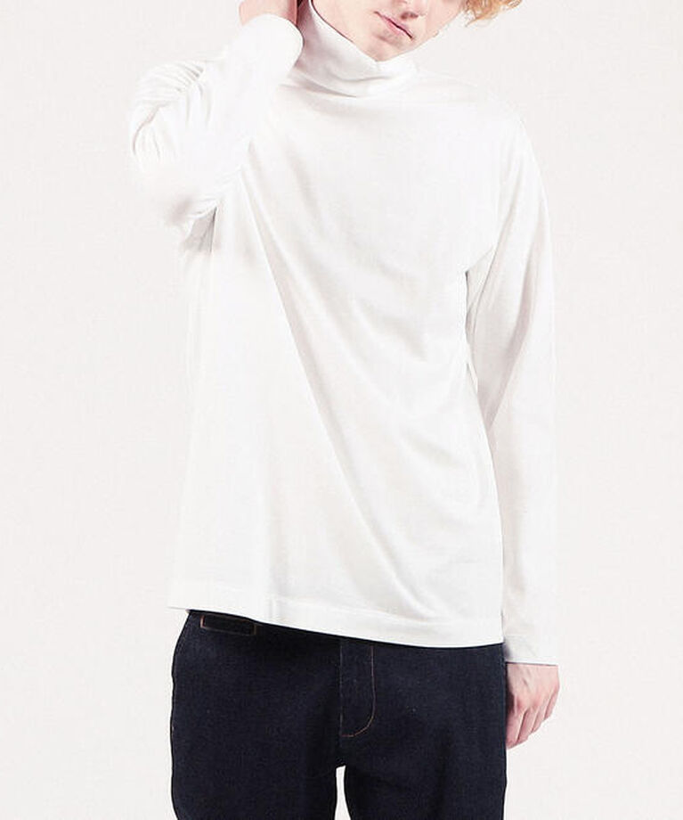 TOMORROWLAND MENS「スビン天竺 タートルネック ロングスリーブカットソー」|Tシャツ・カットソー|