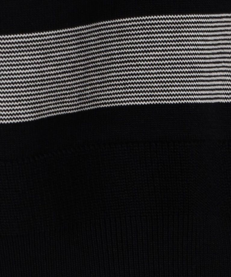TOMORROWLAND MENS「TOMORROWLAND TRICOT マイクロボーダー ニットTシャツ」|ニット・セーター|