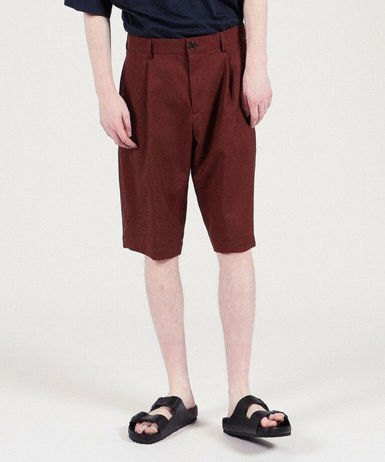 CABaN「CABaN ウォッシャブルウール ワンタックショートパンツ」|その他|