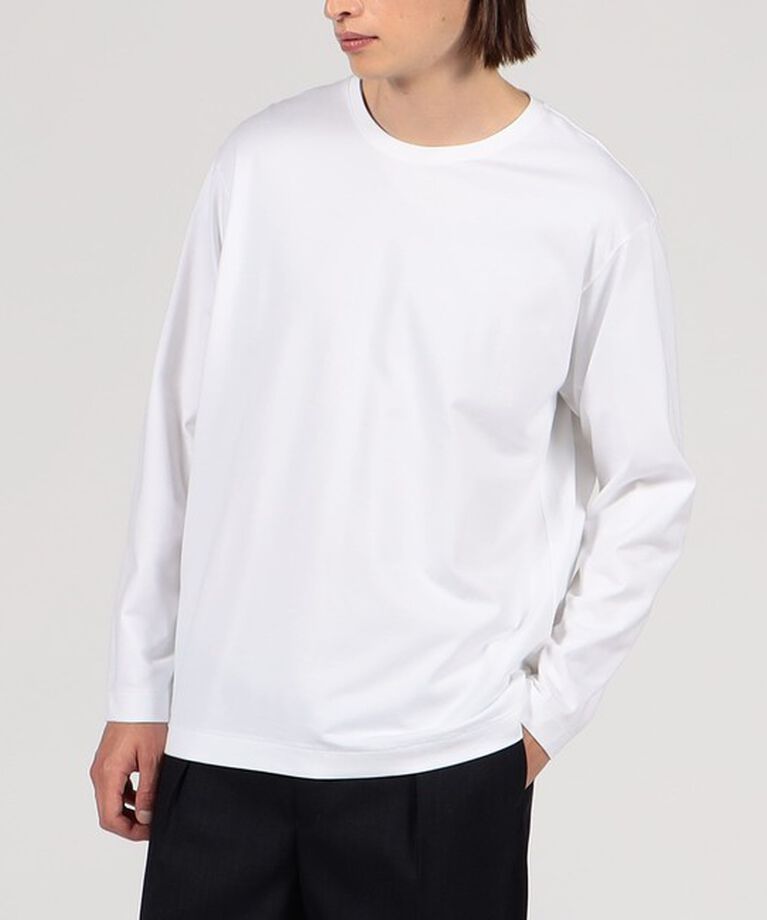 TOMORROWLAND MENS「スビンコットン クルーネックプルオーバー」|Tシャツ・カットソー|