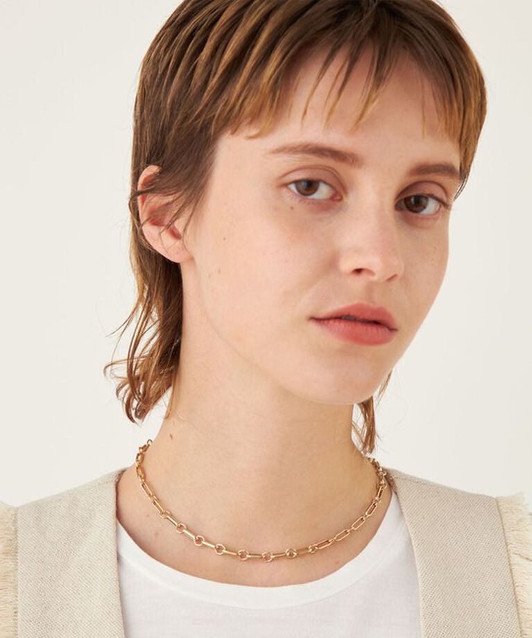 TOMORROWLAND GOODS「LAURA LOMBARDI BAR ゴールドチェーン ネックレス」|ネックレス|