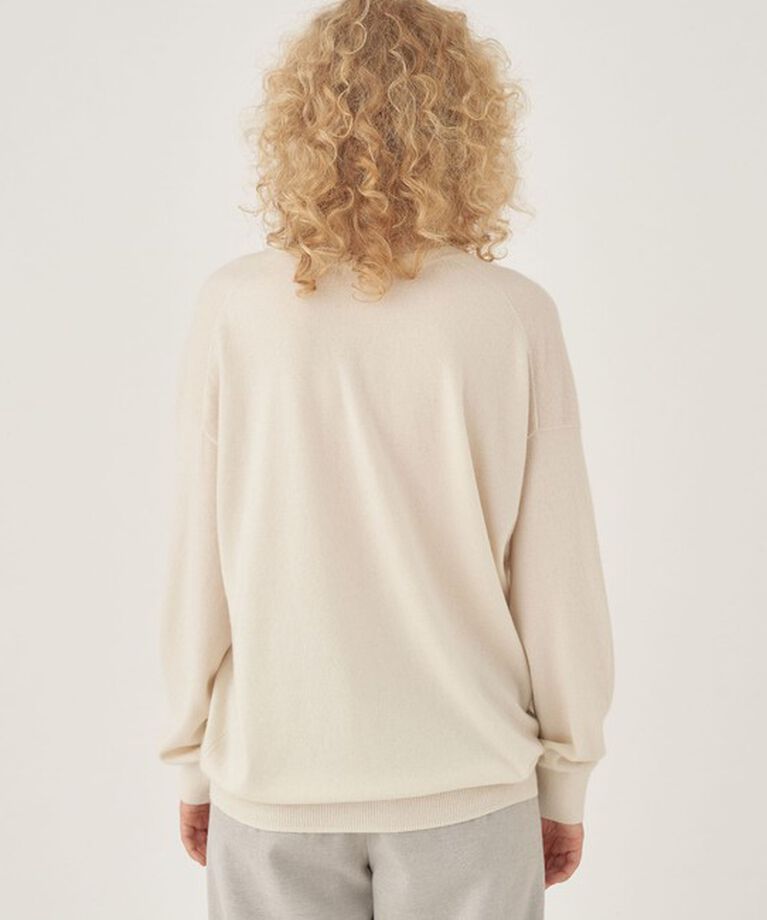 GALERIE VIE「モンゴルカシミヤ Vネックプルオーバー」|ニット・セーター|