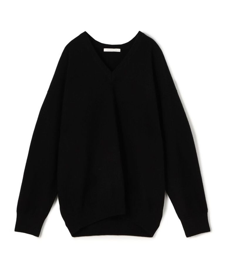 GALERIE VIE「モンゴルカシミヤ Vネックプルオーバー」|ニット・セーター|19 ブラック
