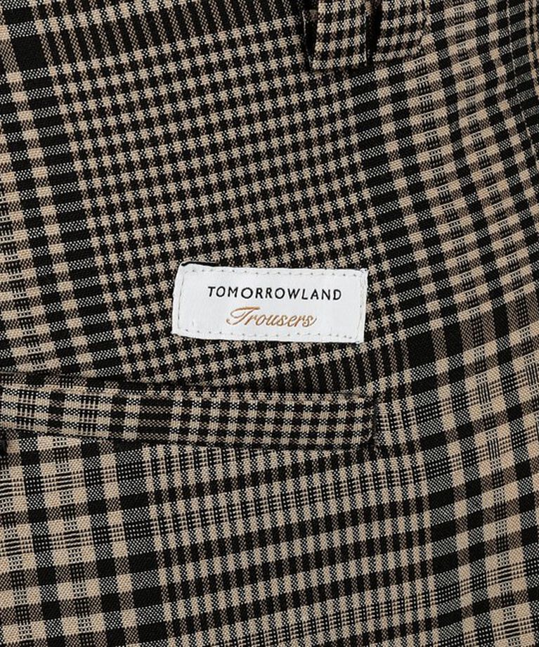 TOMORROWLAND MENS「ハルトウール 1プリーツ バレルパンツ」|スラックス|