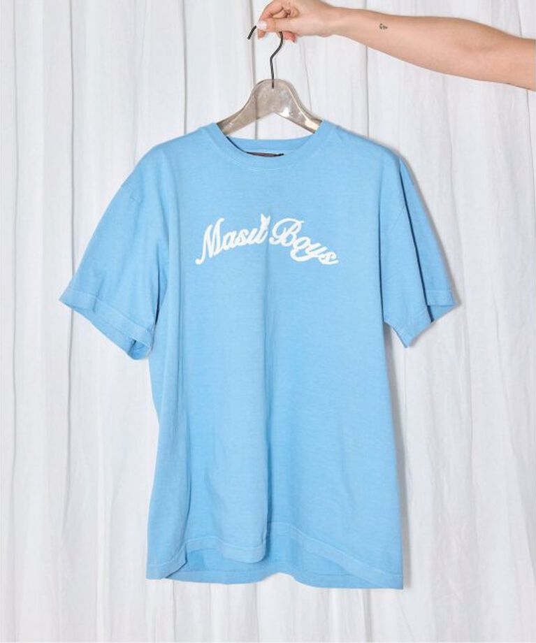  「MASU BOYS T-SHIRT B25K6CS001：Tシャツ」|Tシャツ・カットソー|ブルー A