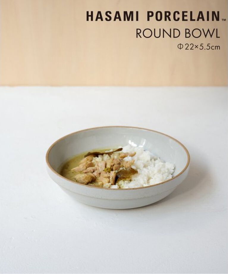 ACME「【HASAMI PORCELAIN / ハサミポーセリン】 BOWL 22×5.5cm　ボウル」|食器・キッチングッズ|ホワイト
