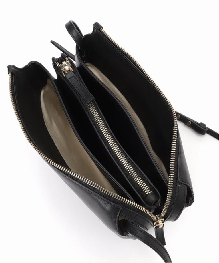 IENA「【MARLOTA/マルロタ】ZIP POCHETTE / レザージップポシェット」|ショルダー・メッセンジャー|