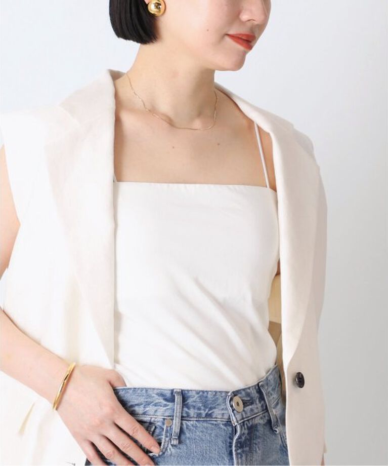 VERMEIL par iena「Minimal bare bra top」|インナー|