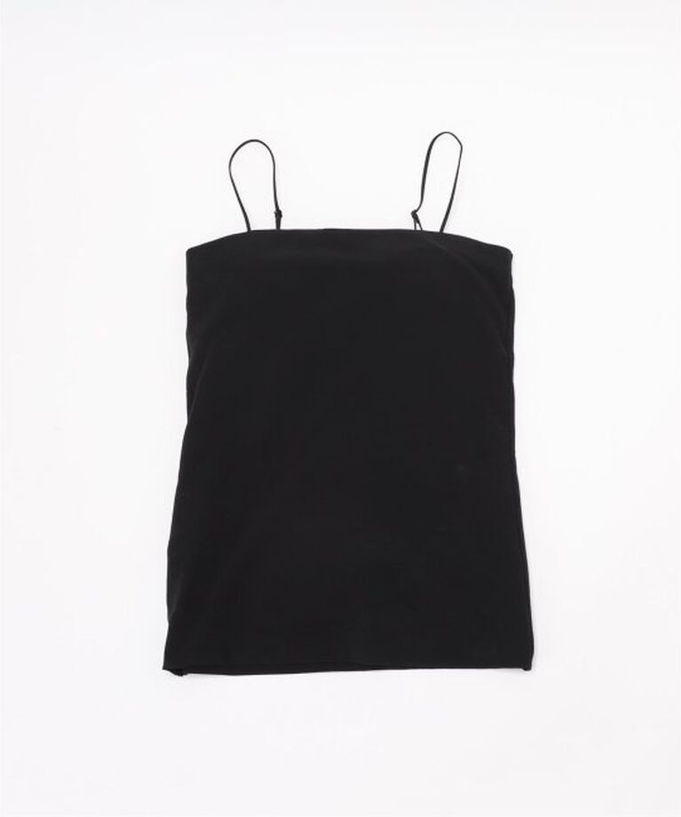 VERMEIL par iena「《追加》Minimal bare bra top」|インナー|ブラック