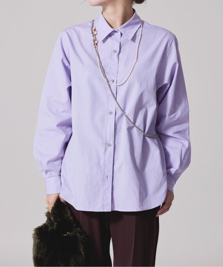 IENA LA BOUCLE「IENA LA BOUCLE レギュラーカラーシャツ」|シャツ・ブラウス|