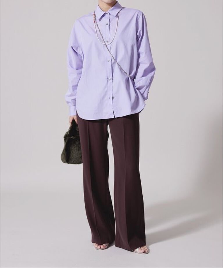 IENA LA BOUCLE「IENA LA BOUCLE レギュラーカラーシャツ」|シャツ・ブラウス|
