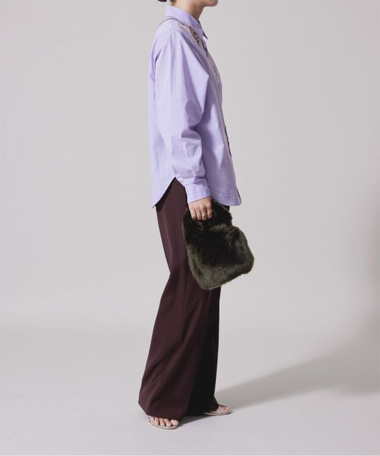 IENA LA BOUCLE「IENA LA BOUCLE レギュラーカラーシャツ」|シャツ・ブラウス|