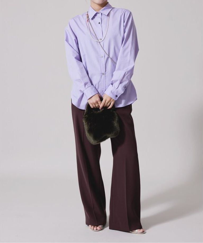 IENA LA BOUCLE「IENA LA BOUCLE レギュラーカラーシャツ」|シャツ・ブラウス|