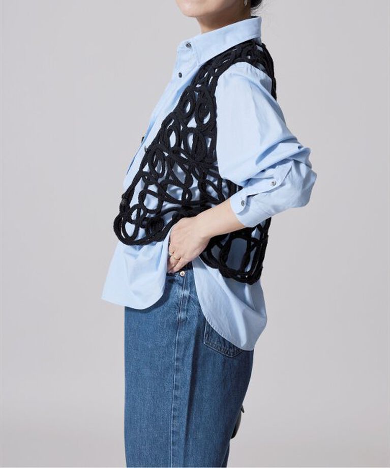 IENA LA BOUCLE「IENA LA BOUCLE レギュラーカラーシャツ」|シャツ・ブラウス|