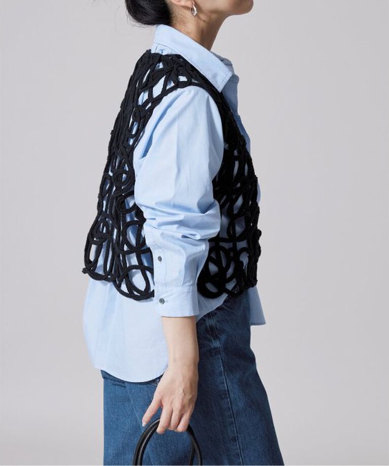 IENA LA BOUCLE「IENA LA BOUCLE レギュラーカラーシャツ」|シャツ・ブラウス|