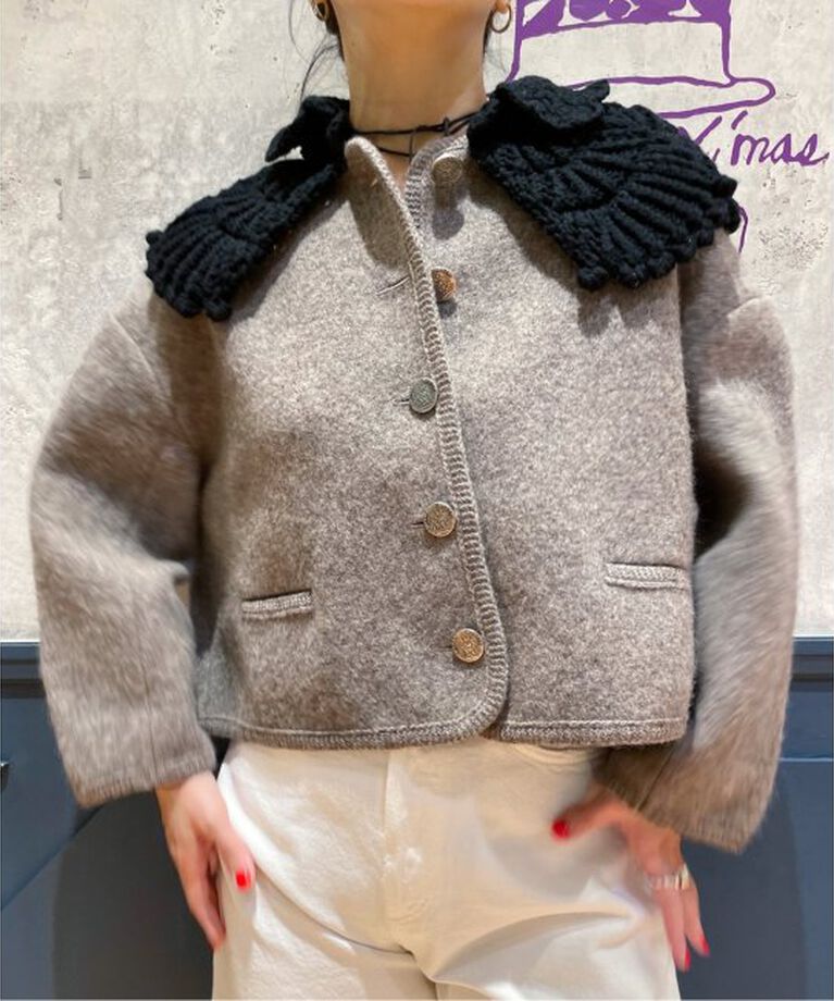IENA LA BOUCLE「MICHAELA BUERGER/ミカエラ・バーガー SUSI walker ジャケット」|その他|ベージュ