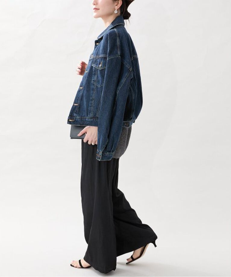 VERMEIL par iena「シルクライクサテン リラックスパンツ」|その他|