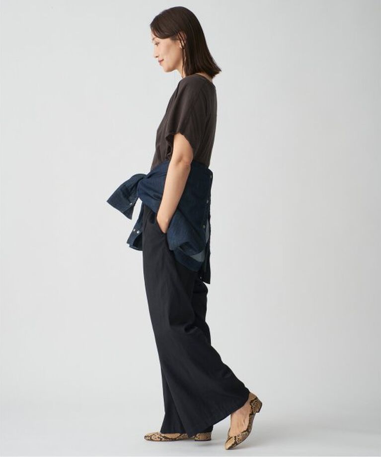 VERMEIL par iena「シルクライクサテン リラックスパンツ」|その他|