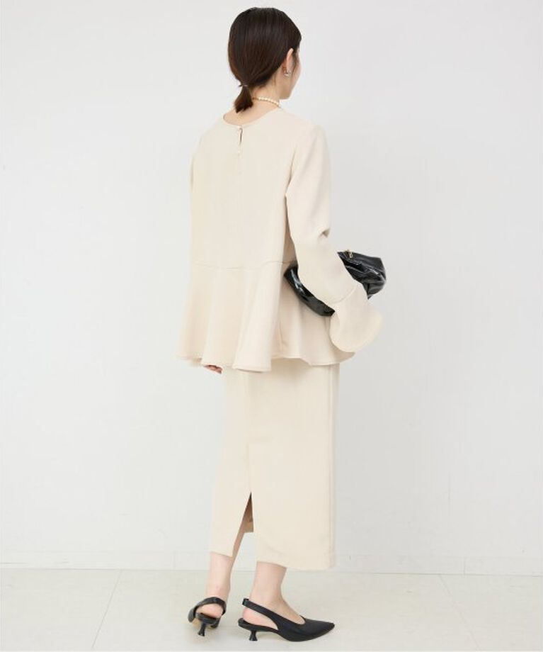 SLOBE IENA「《WEB・一部店舗限定》ジョーゼットタイトスカート」|スカート|
