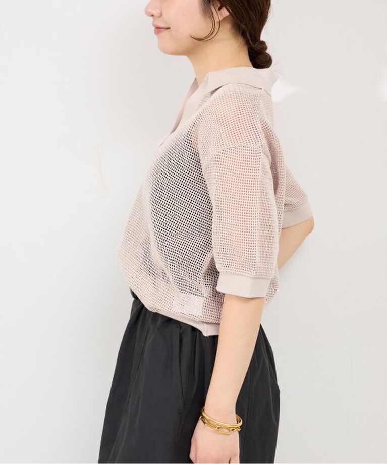 SLOBE IENA「メッシュスキッパープルオーバー」|Tシャツ・カットソー|