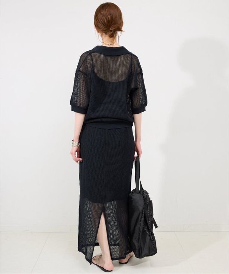 SLOBE IENA「メッシュスキッパープルオーバー」|Tシャツ・カットソー|