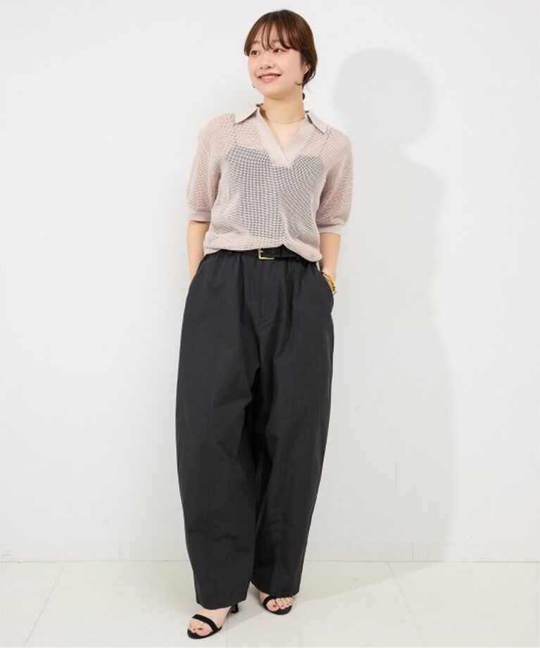 SLOBE IENA「メッシュスキッパープルオーバー」|Tシャツ・カットソー|