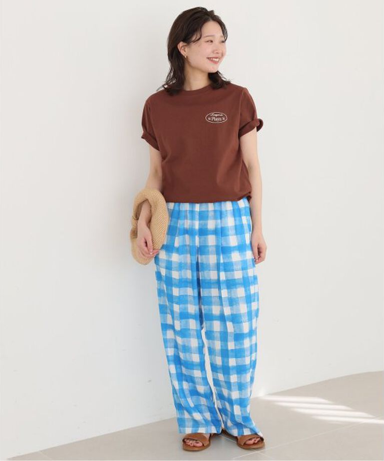 SLOBE IENA「ROAD TRIP ロゴプリントTEE」|Tシャツ・カットソー|