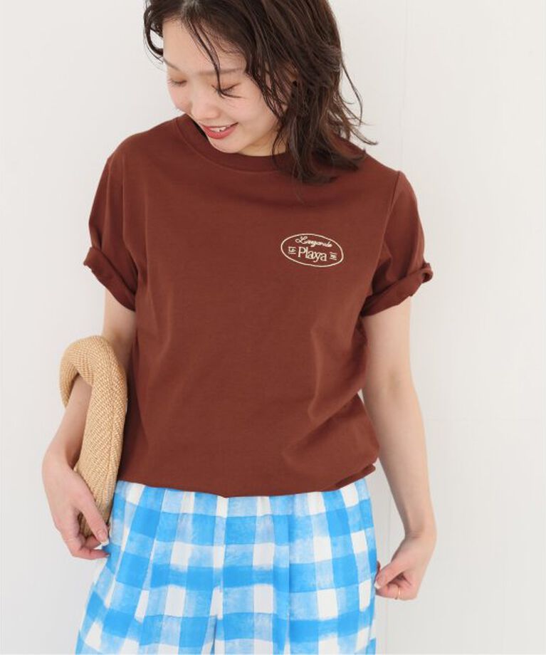 SLOBE IENA「ROAD TRIP ロゴプリントTEE」|Tシャツ・カットソー|