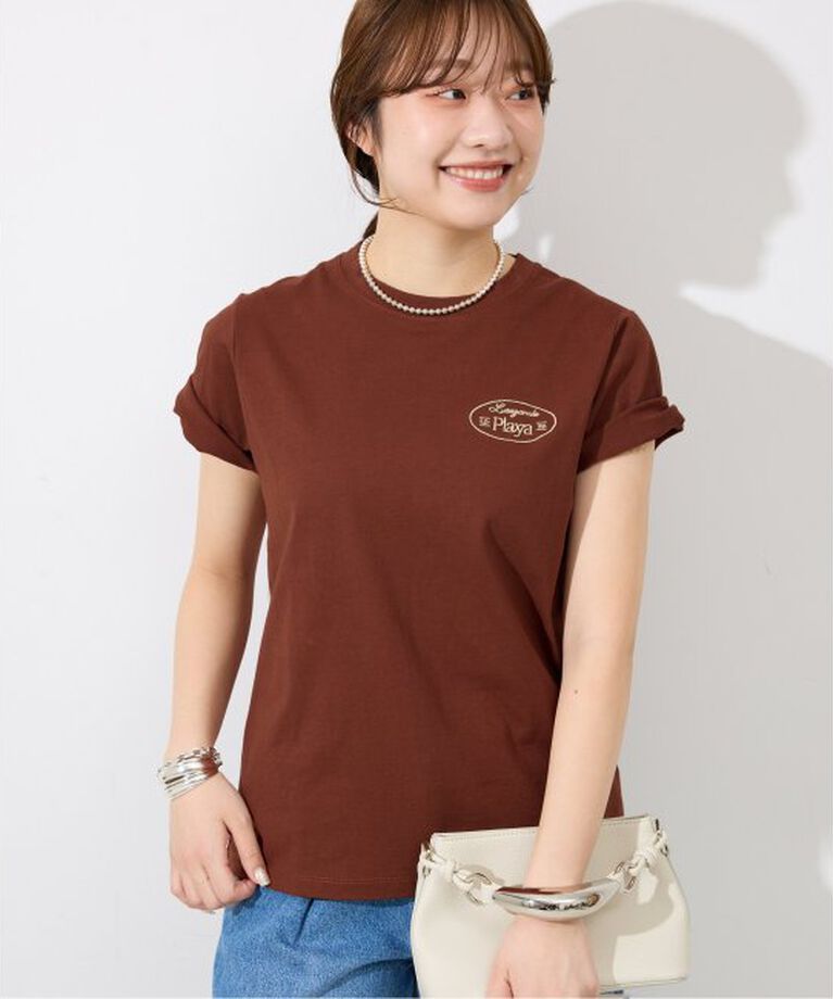SLOBE IENA「ROAD TRIP ロゴプリントTEE」|Tシャツ・カットソー|