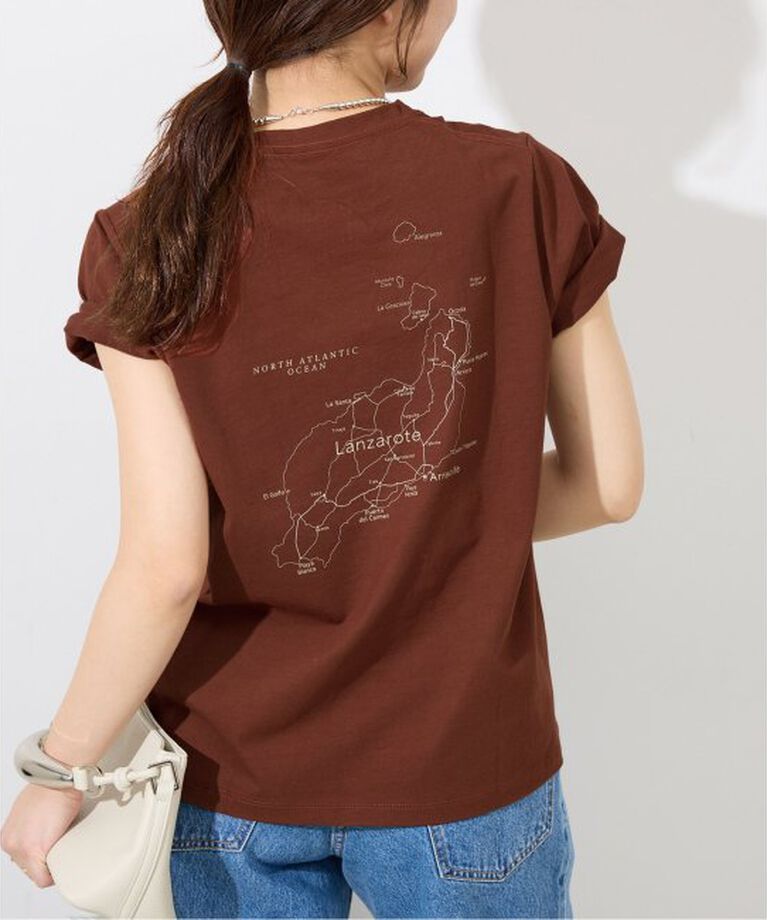 SLOBE IENA「ROAD TRIP ロゴプリントTEE」|Tシャツ・カットソー|