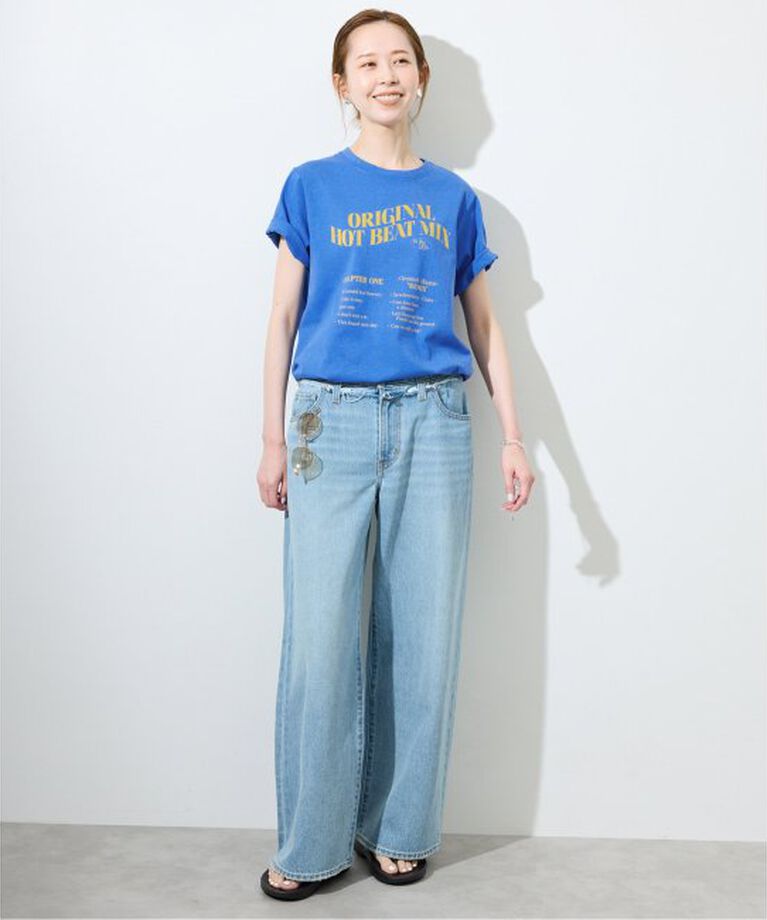SLOBE IENA「ROAD TRIP ロゴプリントTEE」|Tシャツ・カットソー|