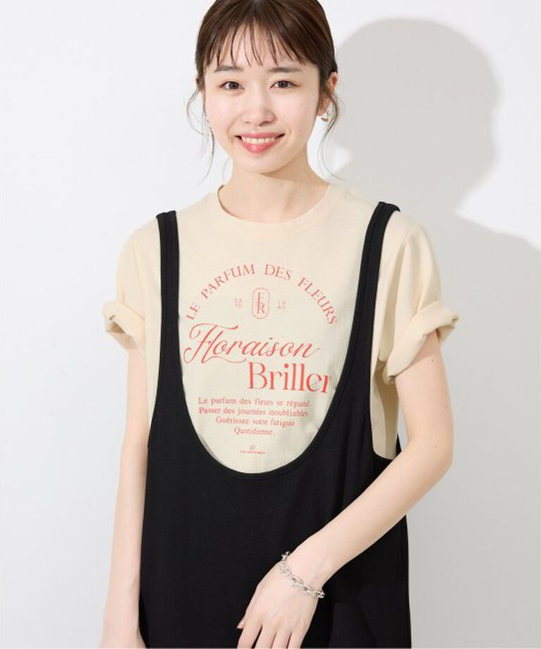 SLOBE IENA「ROAD TRIP ロゴプリントTEE」|Tシャツ・カットソー|