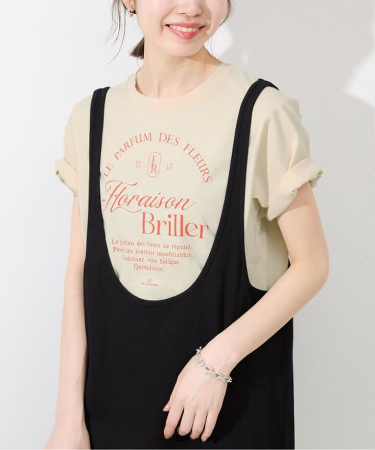 SLOBE IENA「ROAD TRIP ロゴプリントTEE」|Tシャツ・カットソー|