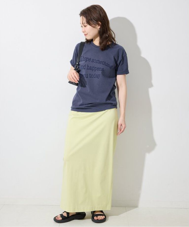 SLOBE IENA「MIXTA/ミクスタ I HOPE TEE MXT1010006」|Tシャツ・カットソー|