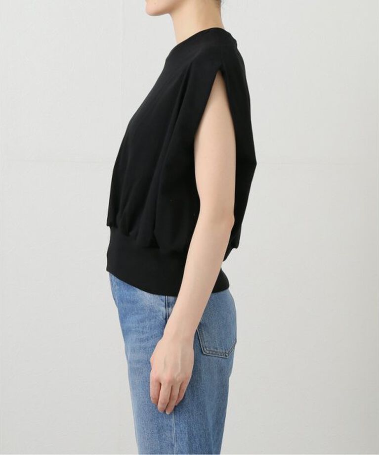 IENA「裏毛ノースリーブプルオーバー」|Tシャツ・カットソー|