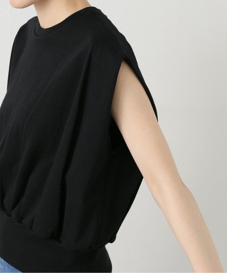 IENA「裏毛ノースリーブプルオーバー」|Tシャツ・カットソー|