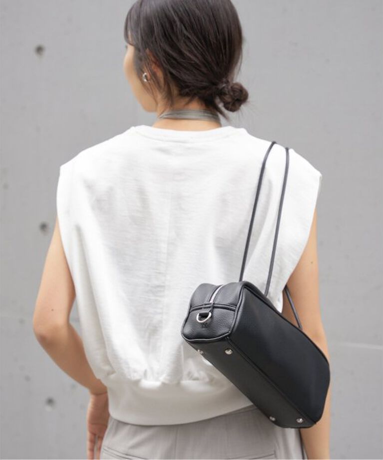 IENA「裏毛ノースリーブプルオーバー」|Tシャツ・カットソー|