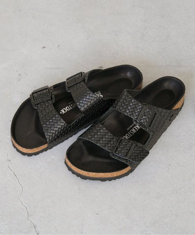IENA「BIRKENSTOCK/ビルケンシュトック 限定 ARIZONA WOVEN EMBOSS」|サンダル|