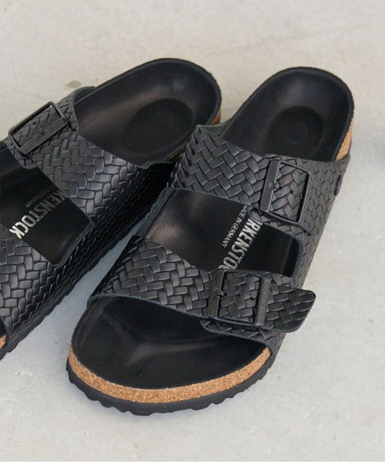 IENA「BIRKENSTOCK/ビルケンシュトック 限定 ARIZONA WOVEN EMBOSS」|サンダル|