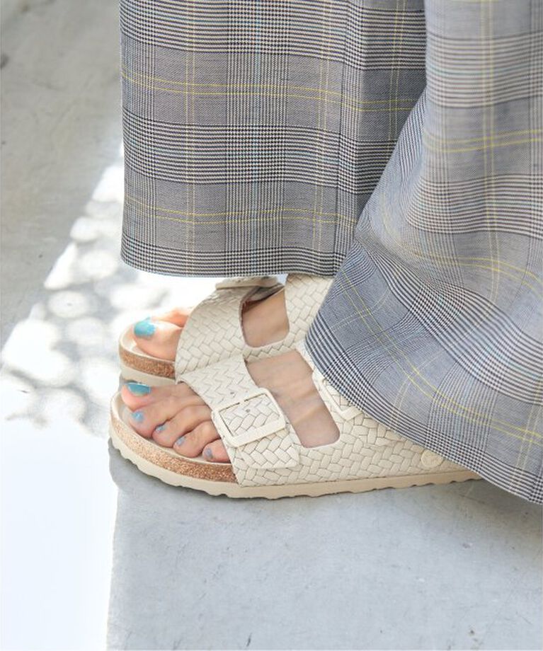 IENA「BIRKENSTOCK/ビルケンシュトック 限定 ARIZONA WOVEN EMBOSS」|サンダル|