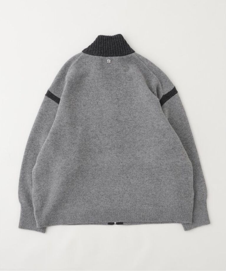 EDIFICE「CALMER(カルメール) 別注 ZIP UP カーディガン」|カーディガン|