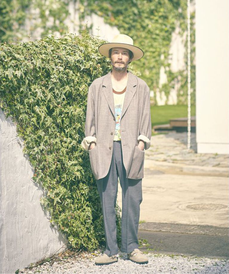 417 EDIFICE「【MOONLIGHT CLOTHING】 WIDE PANTS / ワイドスラックス」|スラックス|