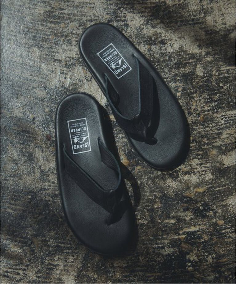 JOURNAL STANDARD「ISLAND SLIPPER×JOURNAL STANDARD / アイランドスリッパ 別注サンダル」|サンダル|ブラック